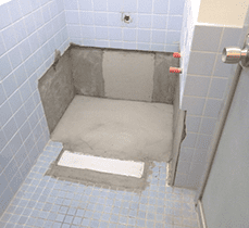 浴室防水施工前画像